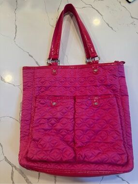 Vera Bradley Chelsea quilted Tote Bag - Hot Pink